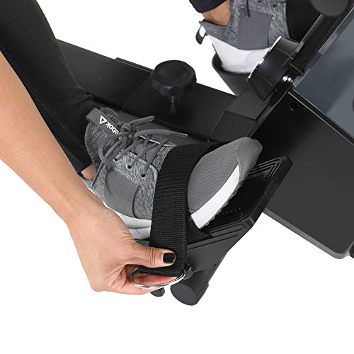 Women’s Health Men’s Health Bluetooth Rower Rowing Machine with 6 Month Free MyCloudFitness App, Black (1638)