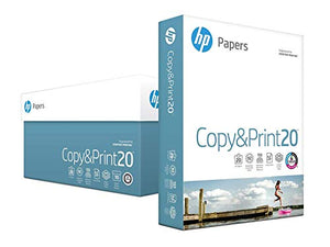HP Printer Paper, Copy and Print20, 8.5 x 11, Letter Paper - 1 Pallet / 40 Cartons (STANDARD LOADING DOCK DELIVERY)