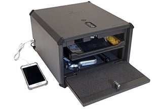 Liberty Safe Biometric Smart Handgun Vault (HDX-350) Heavy Duty, 15 Finger Print Memory