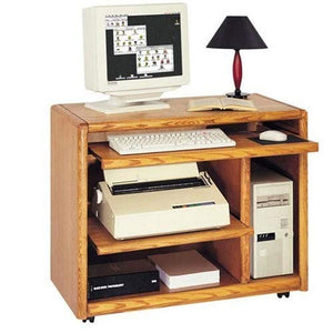 Martin Furniture Contemporary Computer Cart, Fully Assembled