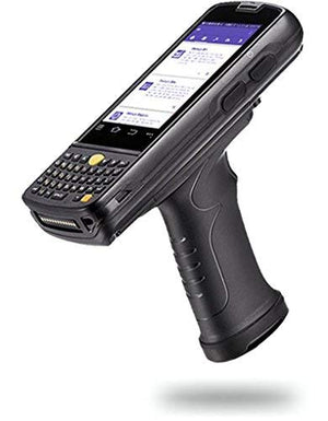 Skustack Android 5.1 Handheld Data Terminal with Keypad & Pistol Grip 4G, GPS, WIFI, Bluetooth - 1D & 2D Barcode Scanner + Camera