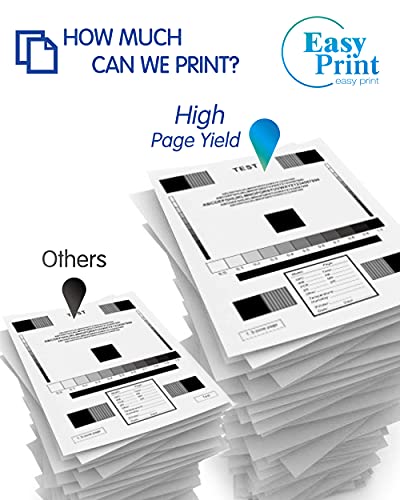 EASYPRINT Compatible 645A (C9730A C9731A C9732A C9733A) Toner Cartridges Replacement for Color Laserjet 5500, 5500n, 5500dn, 5500dtn (BK/C/M/Y, Total 4-Pack)