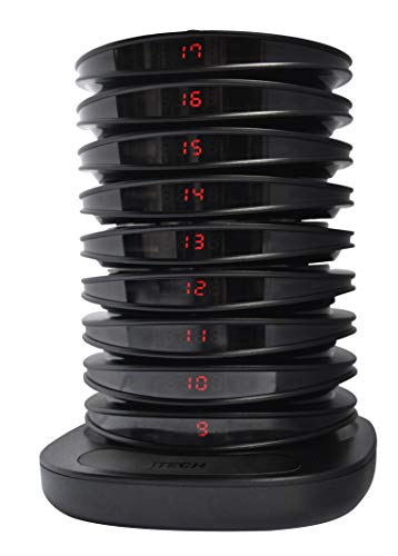 JTech IQ Base Paging System - 10 Coaster Pagers by JTech