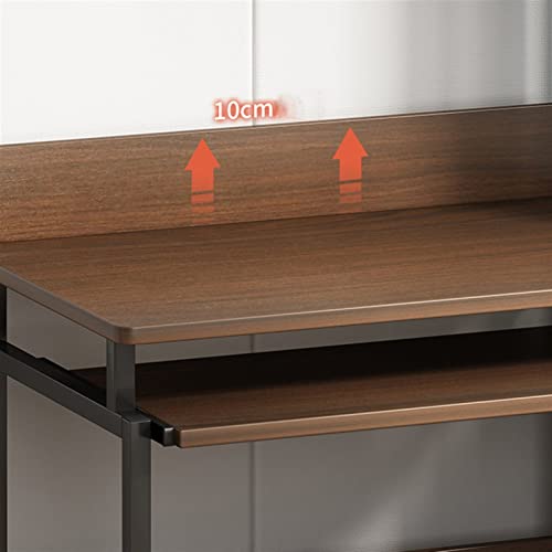 VELLOW Multifunctional Desktop with Bookshelf - Modern Writing Workstation