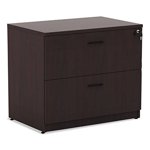 Alera VA513622MY Valencia Series Two Drawer Lateral File, 34w X 22 3/4d X 29 1/2h, Mahogany