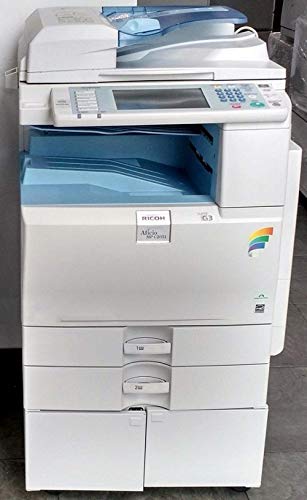 Ricoh Aficio MP C2051 Color Multifunction Copier - 20ppm, A3/Tabloid-size, Copy, Print, Scan, Auto Duplex, 2 Trays (Certified Refurbished)