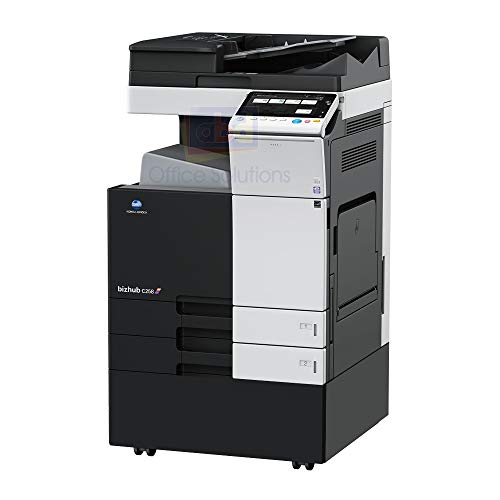 Konica Minolta Bizhub C258 A3 Color Laser Multifunction Copier - 25ppm,SRA3/A3/A4, Copy, Print, Scan, Email, Auto Duplex, Network, Mobile Printing Support, 1800 x 600 DPI, 2 Trays, Cabinet