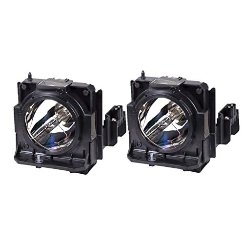 Visdia Projector Lamp Twin Pack for PANASONIC PT-DW750 PT-DX820 PT-DZ780