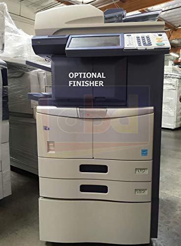 Toshiba E-STUDIO 206L Black and White MFP Copier/Printer/Scanner All-in-One - 11x17, 20ppm, Copy, Print, Scan, Network, Duplex, USB, 2 Trays and Cabinet (Certified Refurbished)