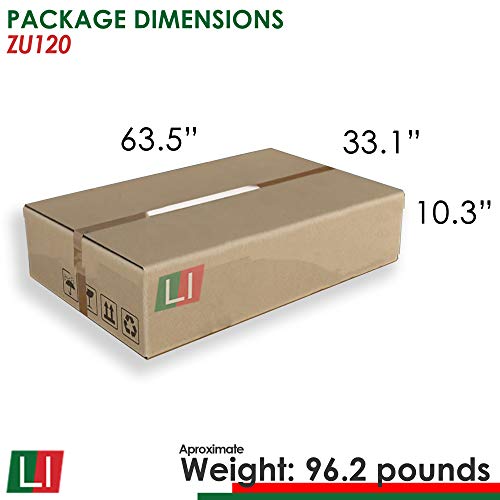 Linea Italia Workstation L-Shaped Corner Easy to Assemble Executive Desk | Computer Table for Home or Office, 55" x 71", Ash
