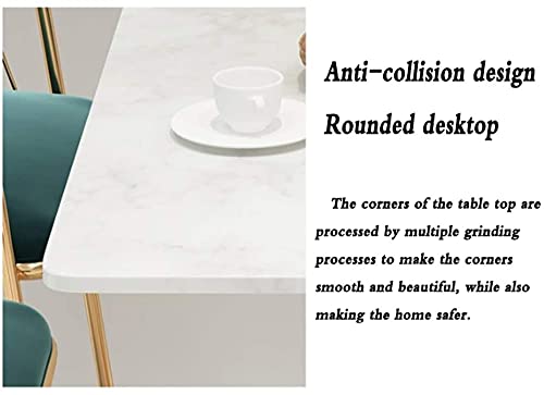 UsmAsk Table and Chair Set for Office, Hotel Lobby, Reception, Dining, Tea Shop - Gray/Green/Gra