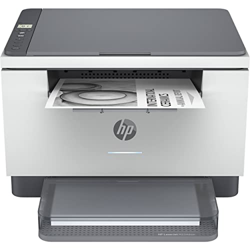 HP Laserjet MFP M234dweA All-in-One Wireless Monochrome Laser Printer with Scanner and Copier for Home Office, Gray - 30 ppm, 600 x 600 dpi, 8.5" x 14", Auto Duplex Printing, Cbmou Printer Cable