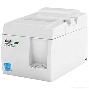 Star Micronics TSP143III USB Receipt Printer and Epsilont 16" by 16" Cash Drawer 4 Bill 5 Coin Compatible with Square