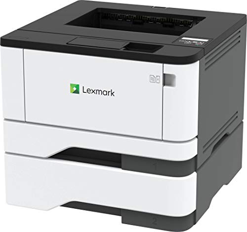 Lexmark B3340dw Monochrome Laser Printer with Full-Spectrum Security and Print Speed up to 40 ppm(29S0250), Gray/White, Small