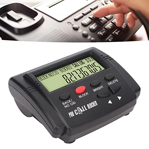 GaRcan Call Blocker with LCD Display and 2000 Group Number Storage for Landline Phones