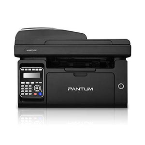Pantum Monochrome All-in-one Wireless Laser Printer with Print Copy Fax Scan & ADF, Compact Multifunction for Home Office Mobile 23 PPM Printing (Laserjet M6600NW, Black)