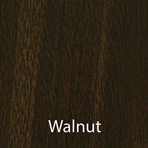 Correll EconoLine Flip Top Table, 24" x 48", Adjustable Height, Walnut Melamine Top