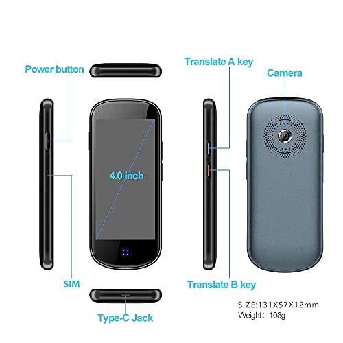 CHCDP V12 4G Smart Instant Voice Photo Scanning Translator 4.0 Touch Screen