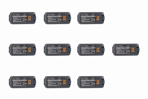 XSPLENDOR (10 Pack) XSP Battery for INTERMEC CK3 Series - 318-033-001 318-034-001 AB17 AB18