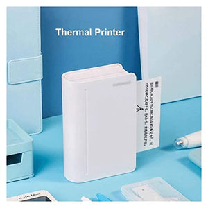 None Mini Pocket Printer Bluetooth Portable Thermal Sticker Printer
