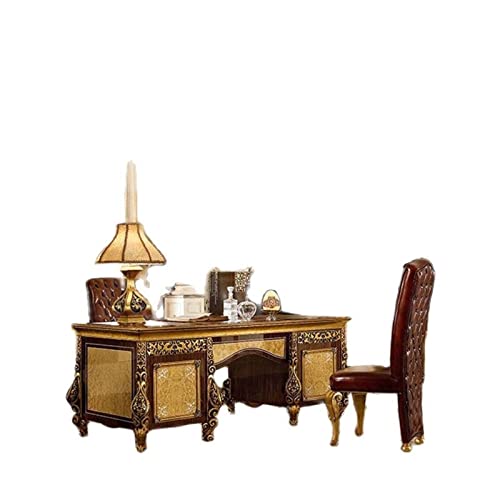 TAPHET Office Desk with Swivel Chair - Villa Study Furniture