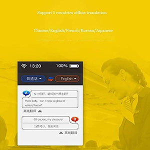 UsmAsk Language Translator Device, 2.4 Inch Touch Screen, 75 Languages, Instant Translation