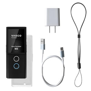 Vasco Electronics Vasco M3 Language Translator Device | Free Internet in 200 Countries | Photo Translation | European Brand