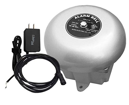 Netbell Linortek Netbell-K-E2M-C 3 Break Bells - LED Clock System with TCP/IP Network Enabled Programmable Bell Timer Controller