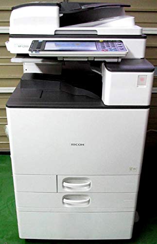 Refurbished Ricoh Aficio MP C2503 Tabloid/Ledger-Size Color Laser Multifunction Copier - 25ppm, Copy, Print, Scan, Network, Auto Duplex, 11x17, 12x18, 2 Trays, Stand