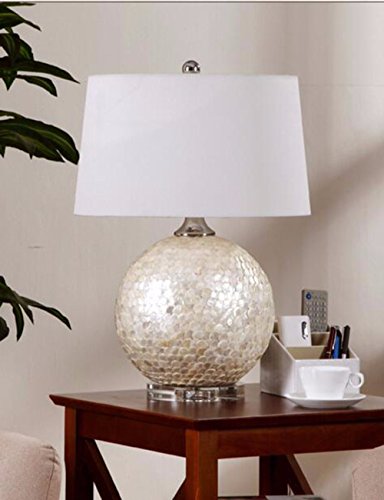 CJSHVR-American Style Creative Shells Lamps Continental Idyllic Bedroom Bed Lamps The Nordic Parlor Lamps