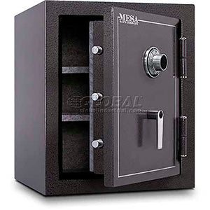 Mesa Safe Burglary & Fire Safe Cabinet 2 Hr Fire Rating, Combo Lock, 22"W x 22"D x 26-1/2"H