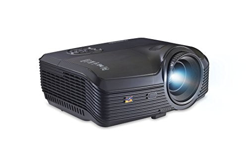 ViewSonic PJD7533W WXGA 1280x800, DLP Projector with LAN Control, Wired and Wireless LAN Display (Black)