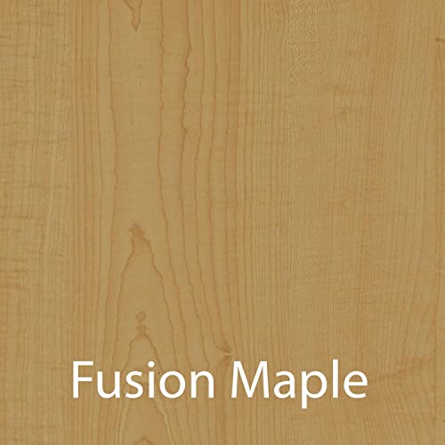 Correll Lab Table with Fusion Maple and Black Finish - LT3672-16-09-16