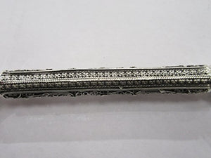 Yad Sterling Silver Filigree Stars Torah Pointer 10.75" - Yad Brand