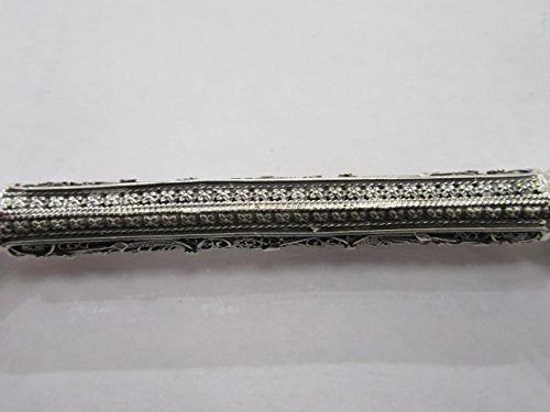 Yad Sterling Silver Filigree Stars Torah Pointer 10.75" - Yad Brand