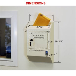 Protex Drop Box Security Lock Box (WDB-110)