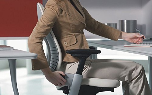 Steelcase Leap Fabric Stool, Black
