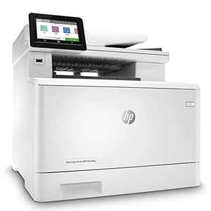 HP Laserjet Pro M479fdwC Wireless Color All-in-One Laser Printer for Business - Print Scan Copy Fax - 4.3" Touchscreen CGD, 28 ppm, 600x600 dpi, 8.5x14, Auto 2-Sided Printing, 50-Sheet ADF, Ethernet