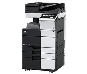 Konica Minolta Bizhub C658 Copier Printer Scanner-65 ppm in Color & Black/White- Dual Scanning up to 240 ppm- 2 Universal Paper Trays-Cabinet. Toner Not Included.