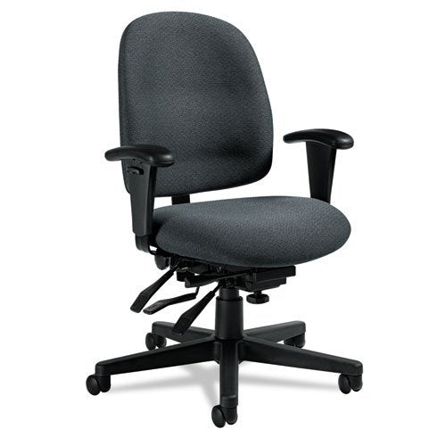 GLB32123NBKPB04 - Global Granada Series Low-Back Multi-Tilter Chair
