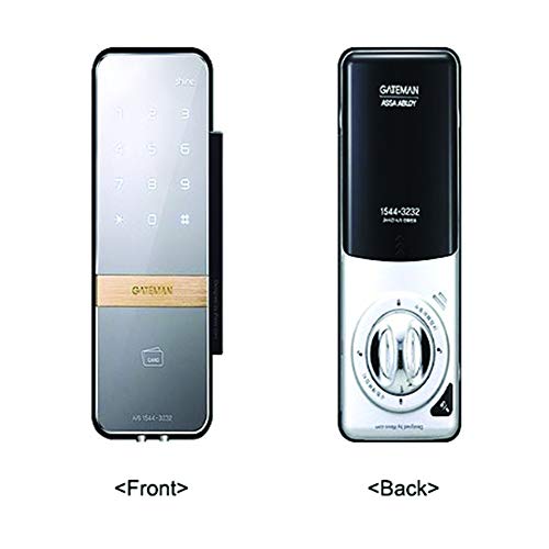 GATEMAN New 2019 Shine-S Premium Digital Door Lock for Office Glass Door (Two Way Double Door)