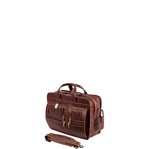 ClaireChase Legendary Executive Computer Brief (Dark Brown)