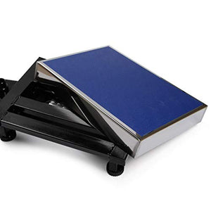 LJFDDY Waterproof Digital Bench Scale - Heavy Duty Folding Platform for Shipping & Shop Weighing