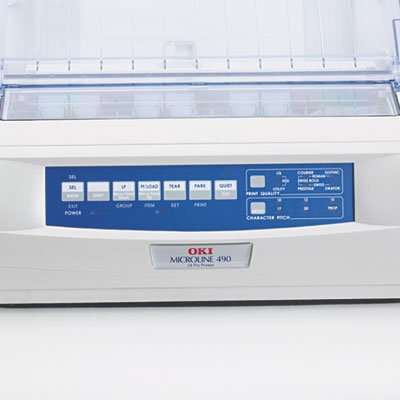 OKI62418901 - Oki Microline 490 24-Pin Dot Matrix Printer