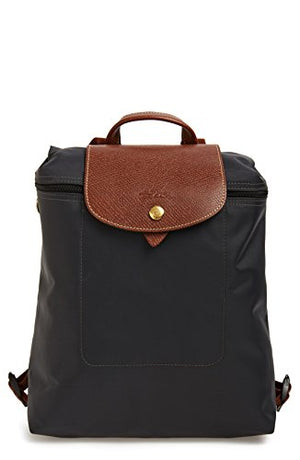 Longchamp Backpack - Le Pliage - Gun Metal - Versatile Backpack