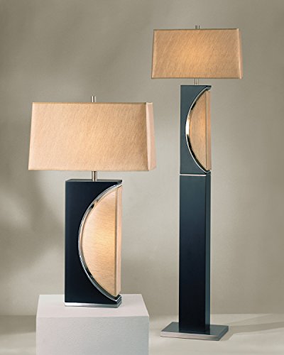 NOVA of California 1736 Half Moon Floor Lamp, One Size, Dark Brown