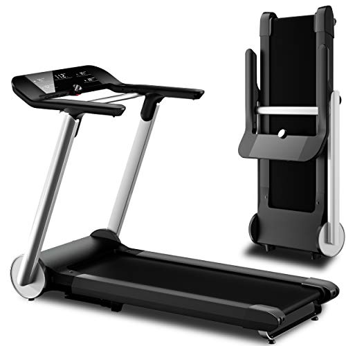 Ovicx Foldable Treadmills for Home - Heavy Duty Portable Folding Compact Small Thin Electric Fold Up Lightweight Treadmill for Space Saver Apartment