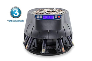 AccuBANKER AB510 Coin Sorter/Coin Roller and Wrapper Machine (Base Unit)