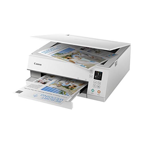 Canon TS6320 All-in-One Wireless Color Printer - White