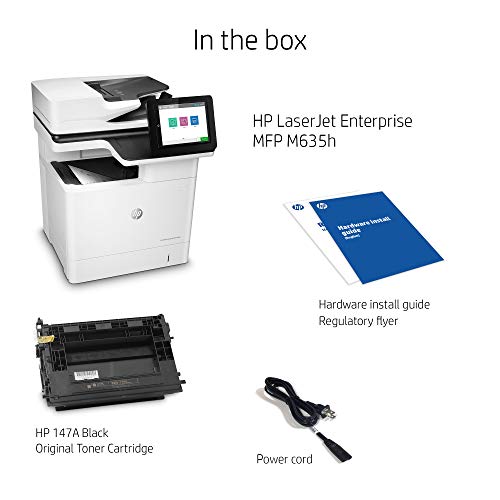 HP LaserJet Enterprise MFP M635h Monochrome Multifunction Printer (7PS97A)